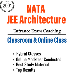 New Batches for NATA & JEE Architecture - 2022  is starting from 15th & 17th April, 2022