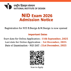 NID -2026 Examination Dates are announced