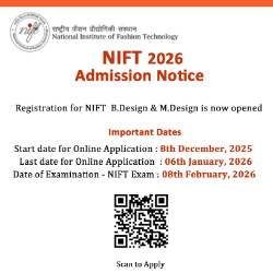 NIFT 2026 Admission dates are announced